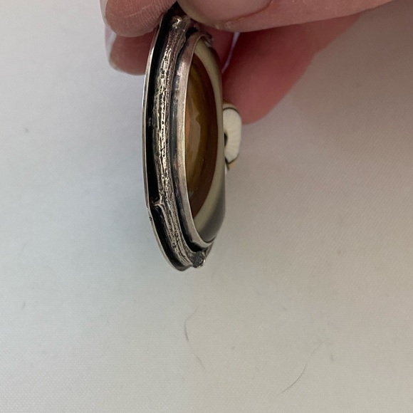 LisaJDesigns and Laura Mears Owl & Polychrome jasper moon 🌔 - Picture 10 of 10